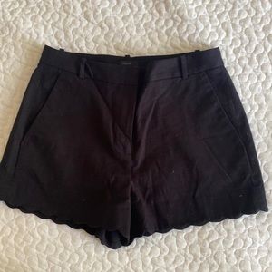 J.Crew scallop edge shorts. Size 6.